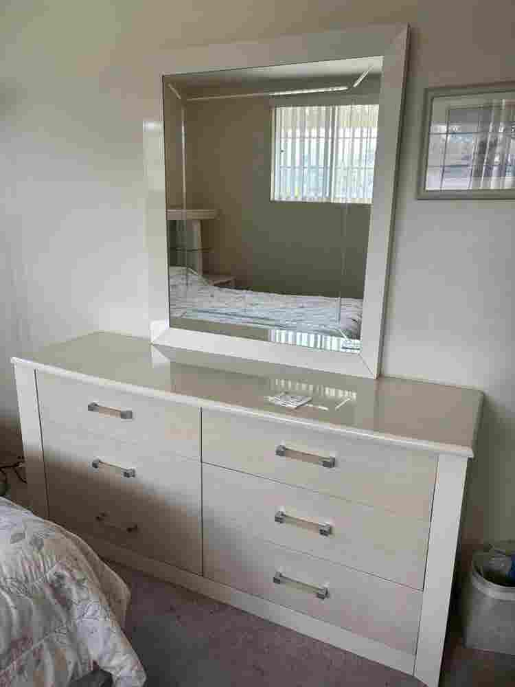 Furnished upstairs bedroom