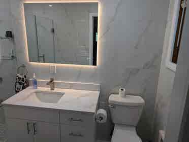 Very big room with private bathroom