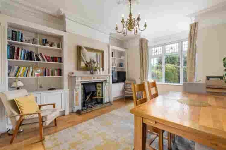 Attic room in old Edwardian house
