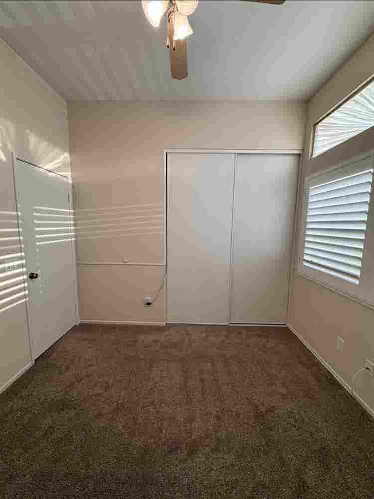 Spacious private 
room available