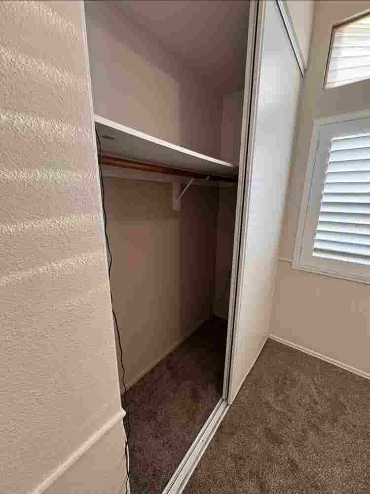 Spacious private 
room available