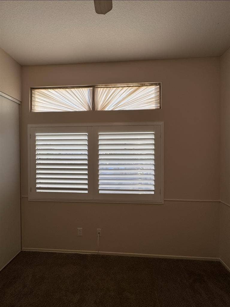 Spacious private
room available