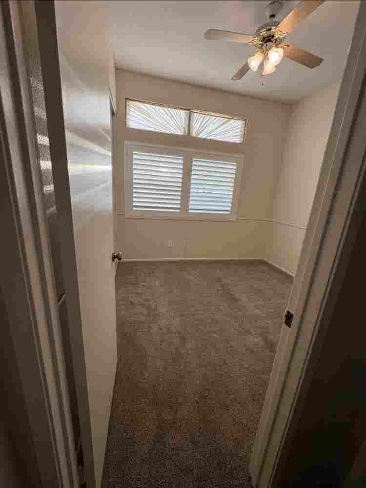 Spacious private 
room available