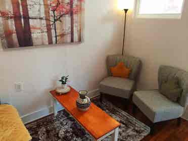 huge room w/ view & utilities