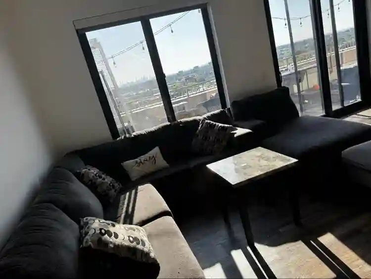 Pent house room private bathroom