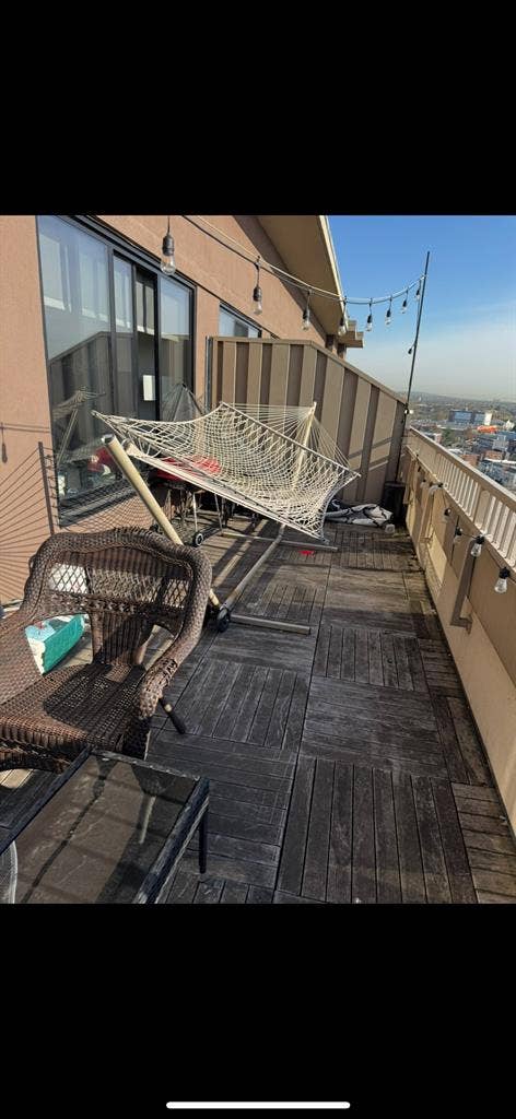 Pent house room private bathroom