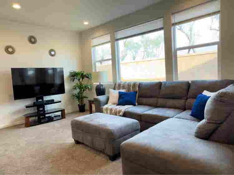 Room in a new home