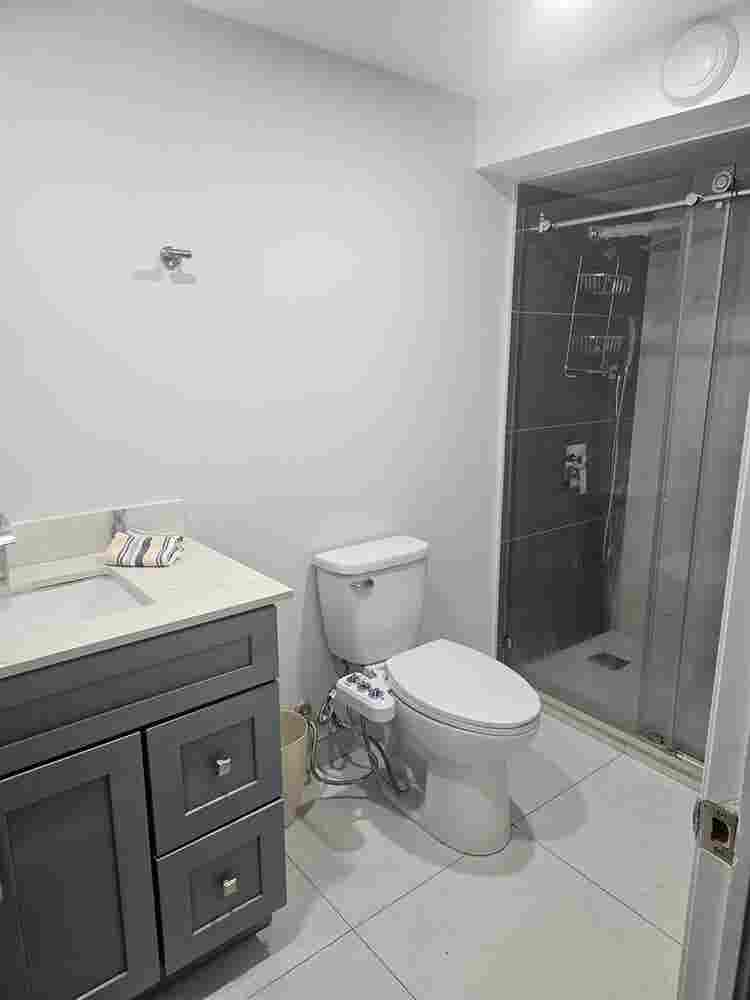 One bedroom plus den  basement