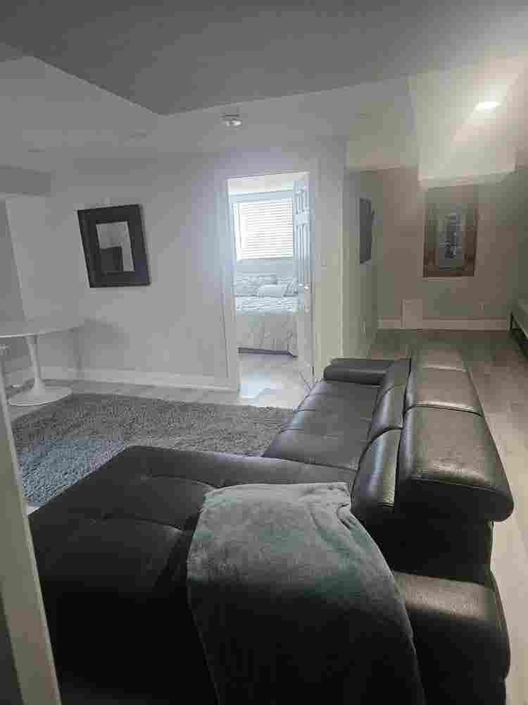 One bedroom plus den  basement
