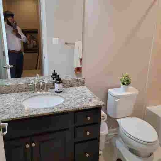 Furniture  room with Separate bath