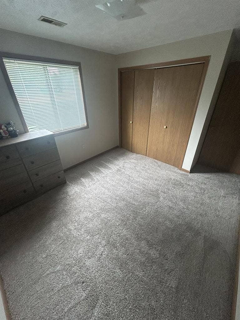 1 bedroom with full bathroom