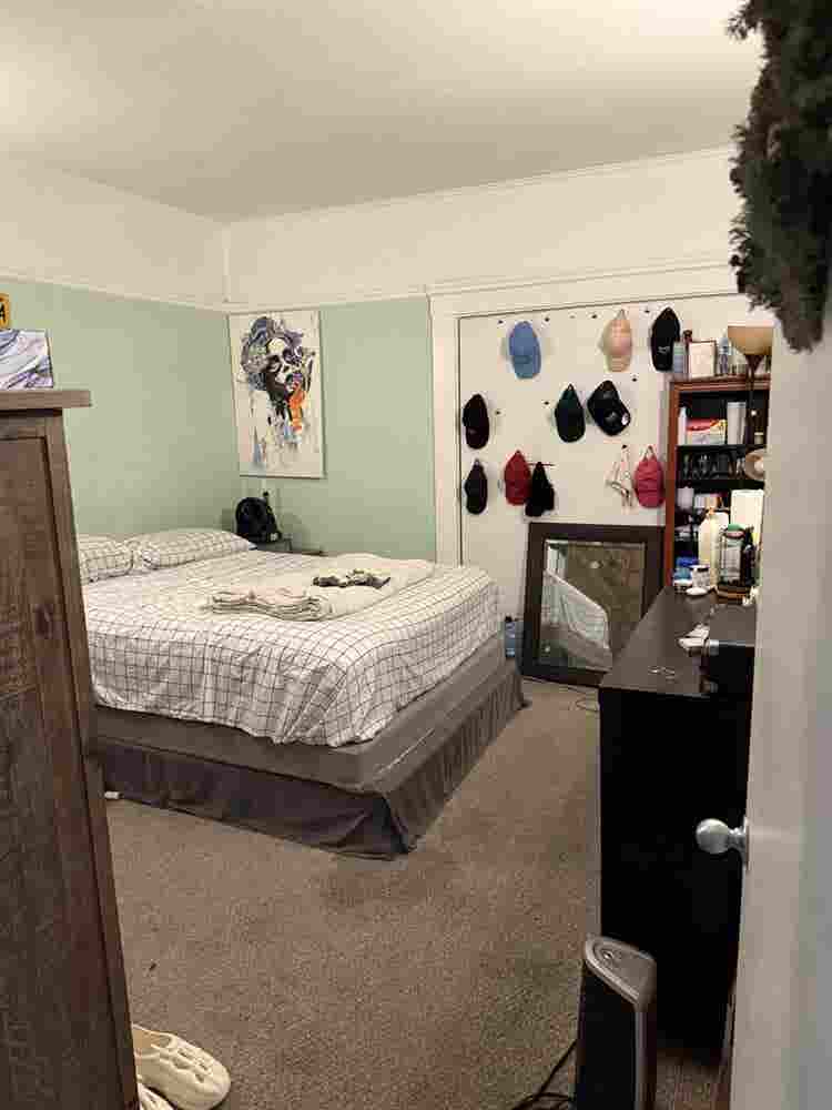 Room with parking spot