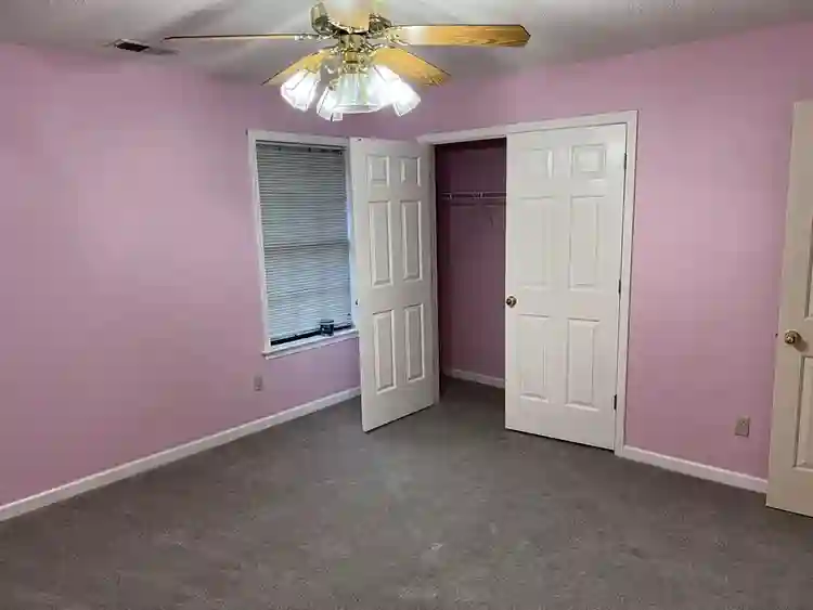 master bedroom with bathroom,