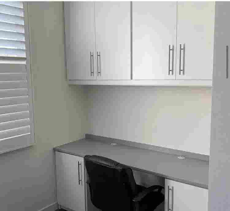 Large room with bathroom