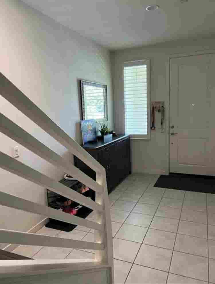 Large room with bathroom