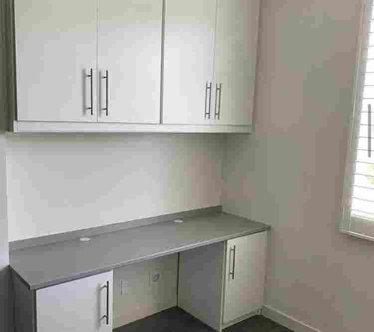 Large room with bathroom