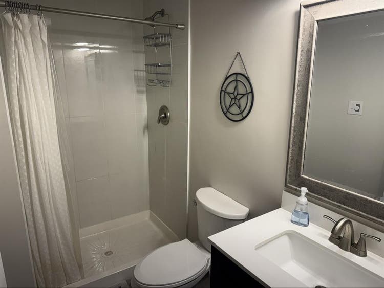 Furnished private basement