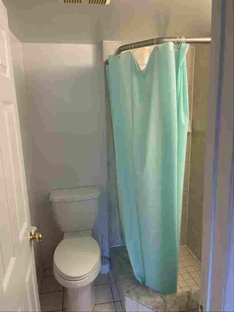 A room with bathroom for rent.