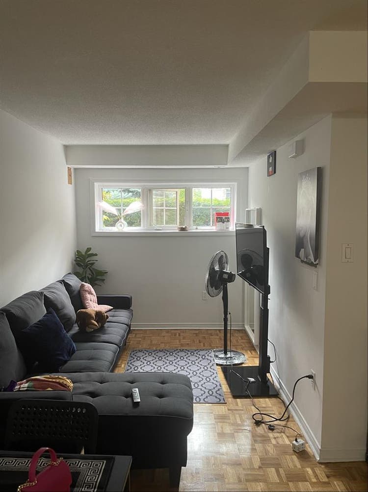 A room with bathroom for rent.