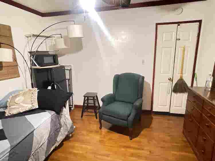 Furnished bedroom