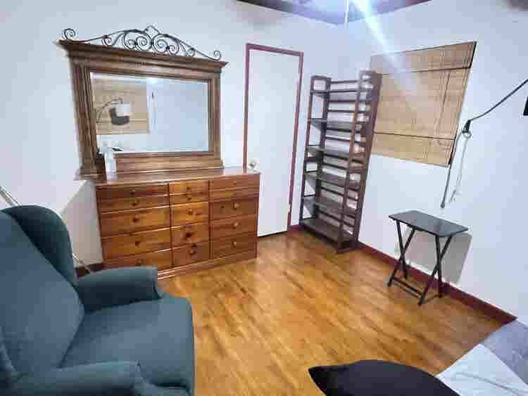 Furnished bedroom
