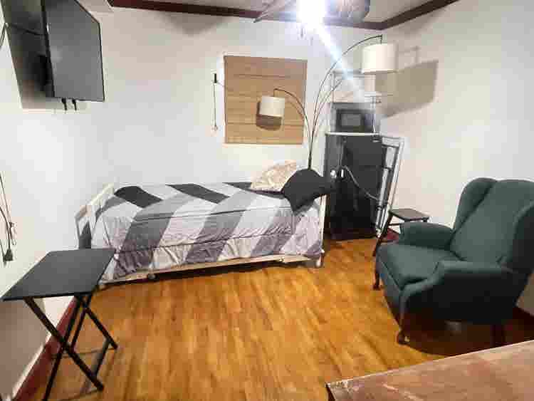 Furnished bedroom