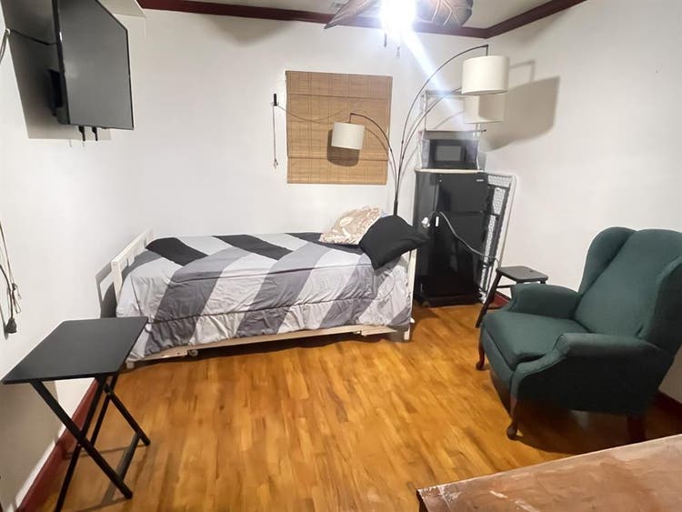 Furnished bedroom