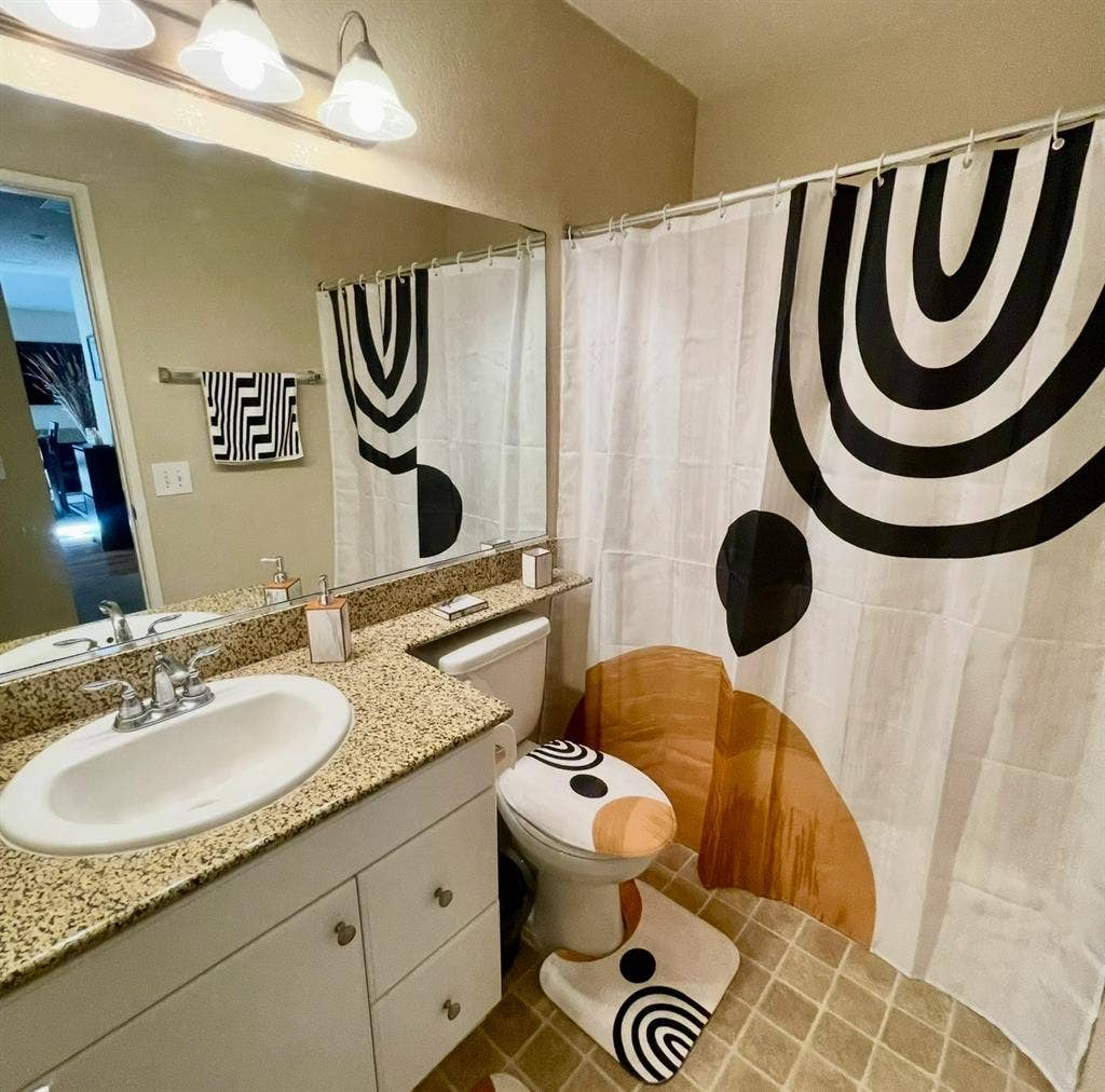 Own furnished bedroom Own bathroom