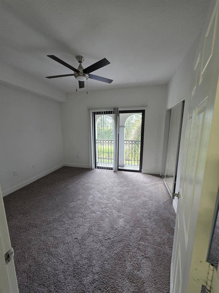Bedroom with Juliet balcony