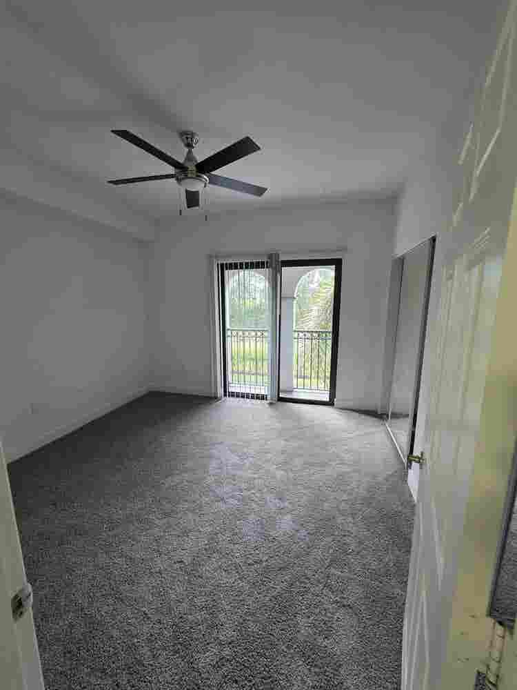 Bedroom with Juliet balcony