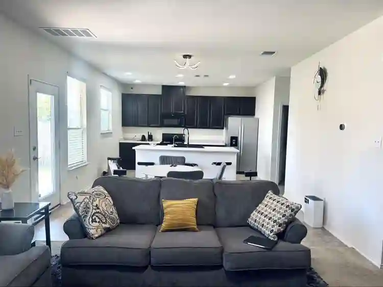 Private bedroom with shared bath