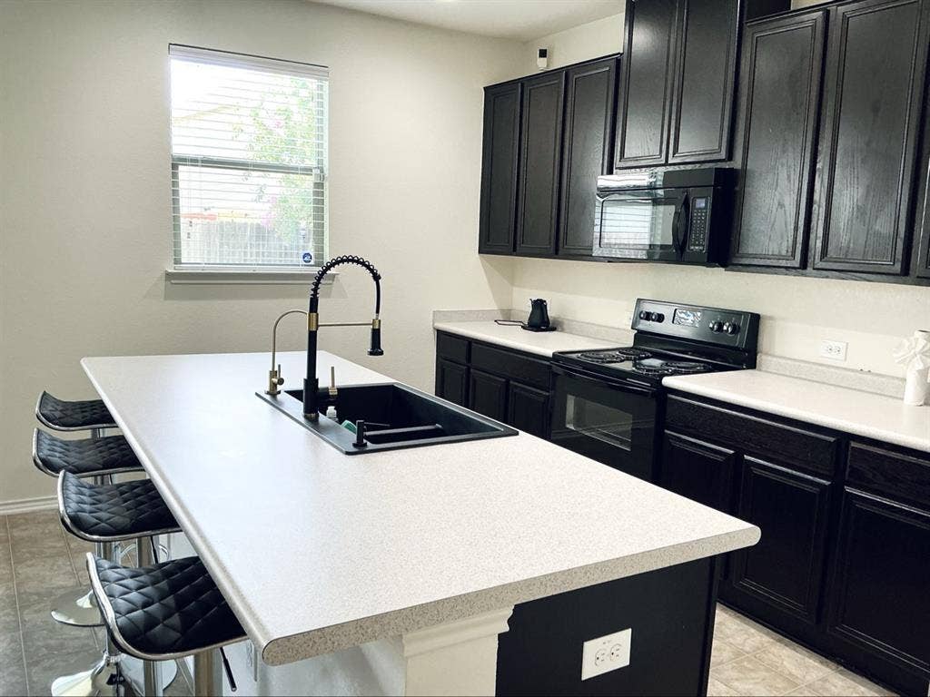 Private bedroom with shared bath
