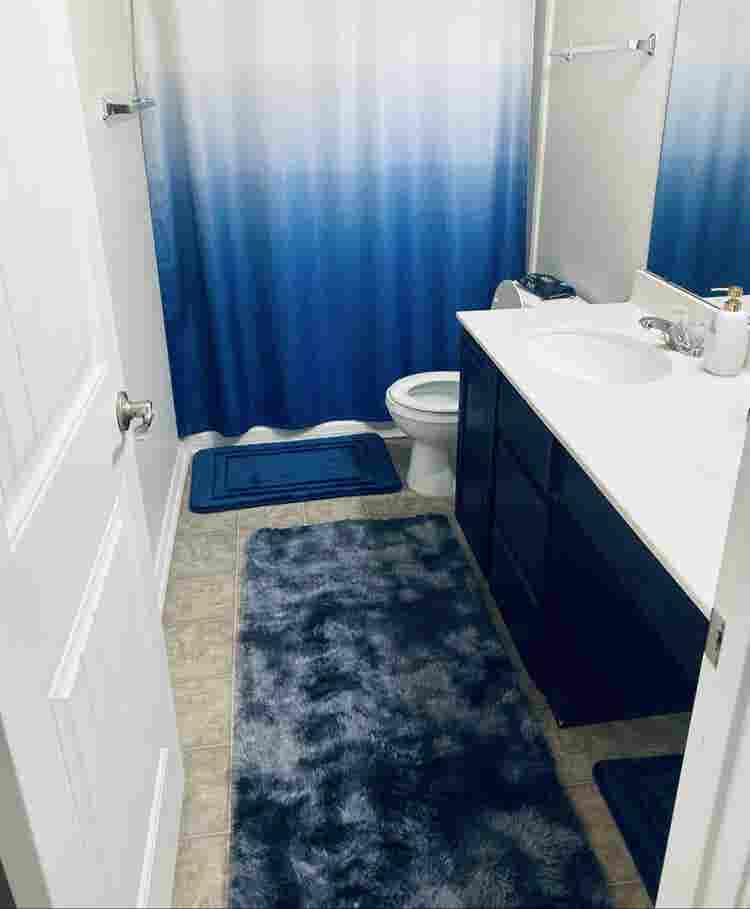 Private bedroom with shared bath