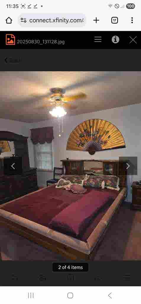 Private master bed/bath