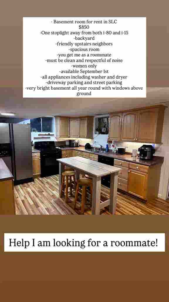 ISO: female roommate asap