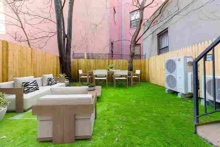 Huge furnished bedroom with privet