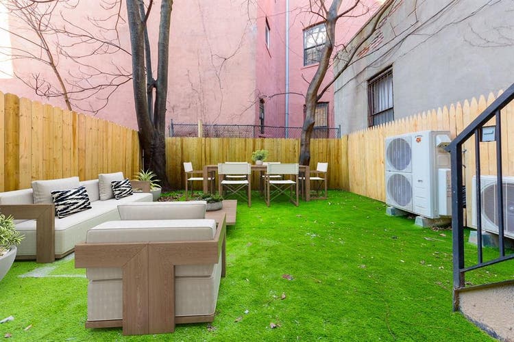 Huge furnished bedroom with privet