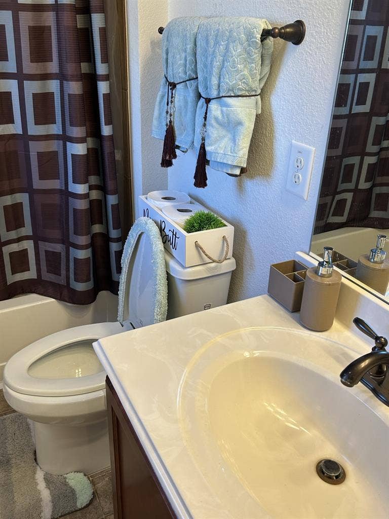 Bedroom 
 and Private Bathroom