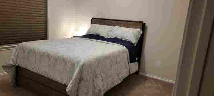 Private furnished bedroom