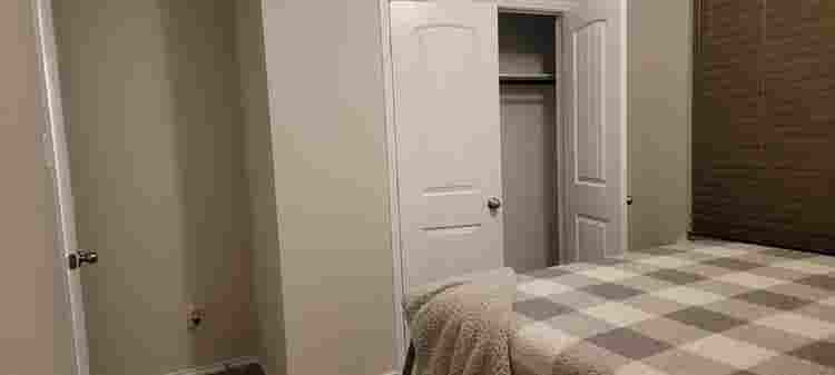 Bedroom with private bathroom