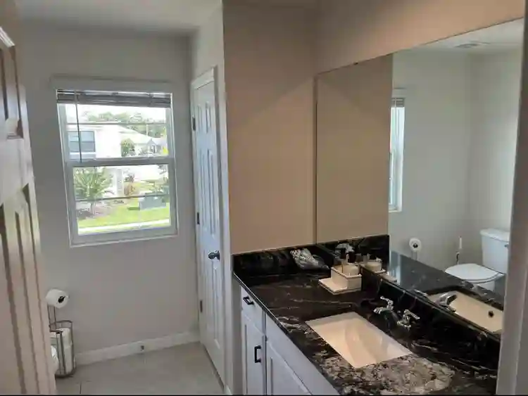 Comfortable room for a man.