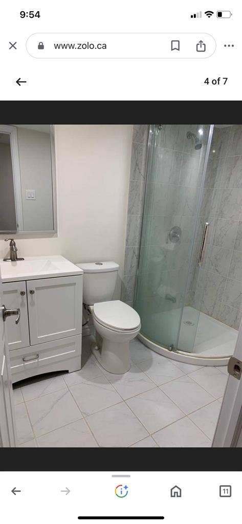 Fully Finished basement available