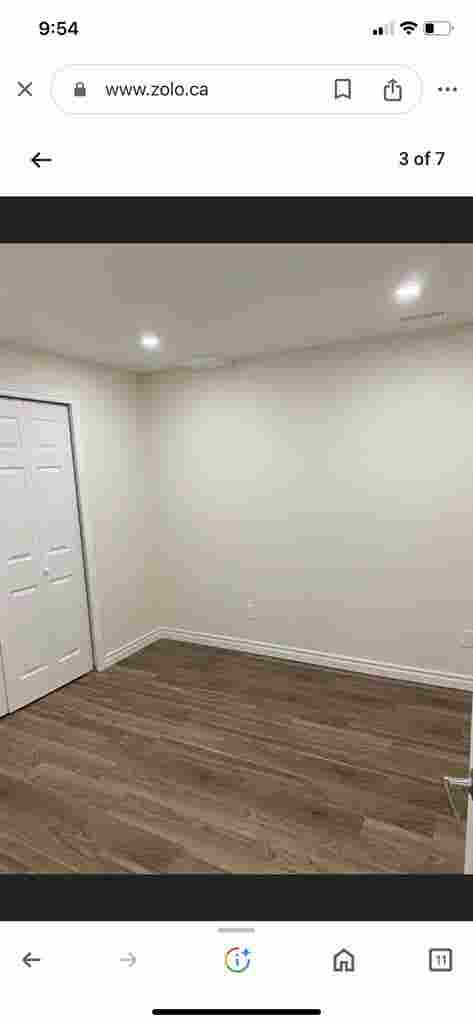 Fully Finished basement available