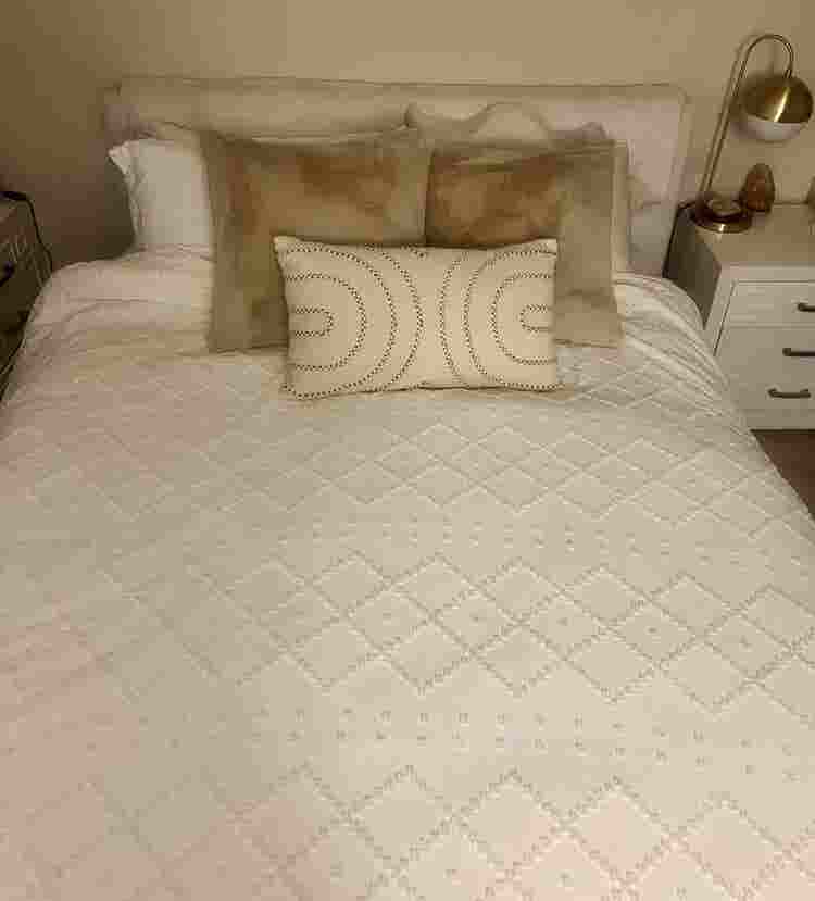 Master bedroom with bathroom