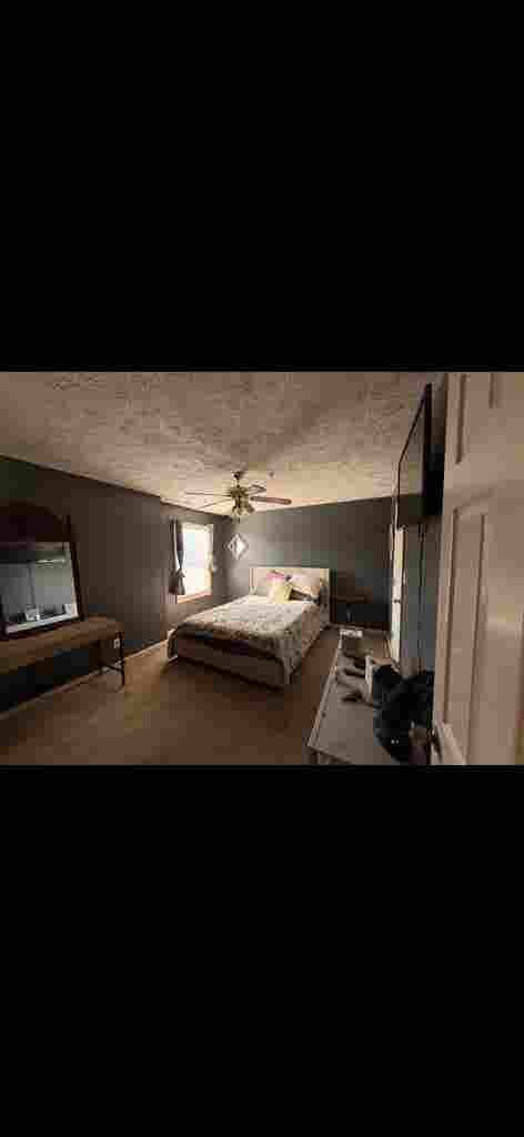 bedroom with private bathroom