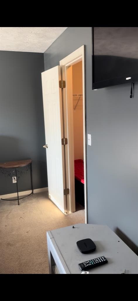 bedroom with private bathroom
