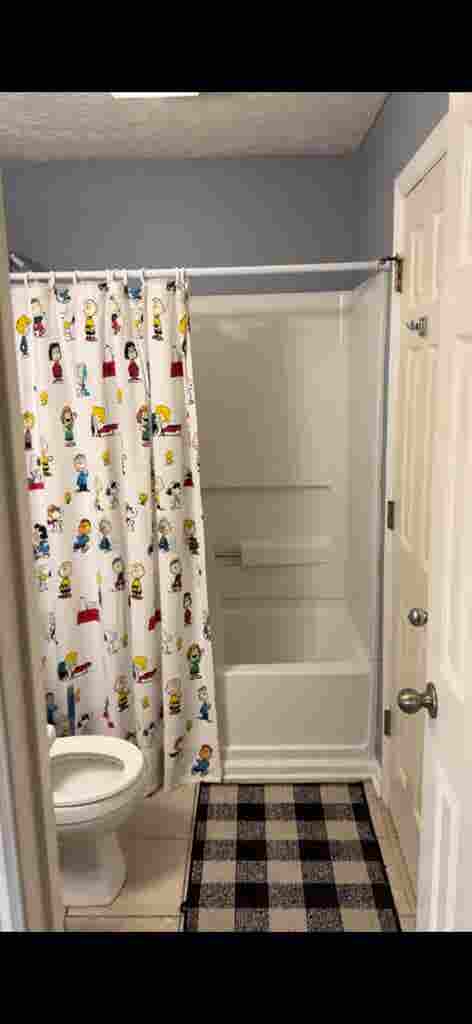 bedroom with private bathroom