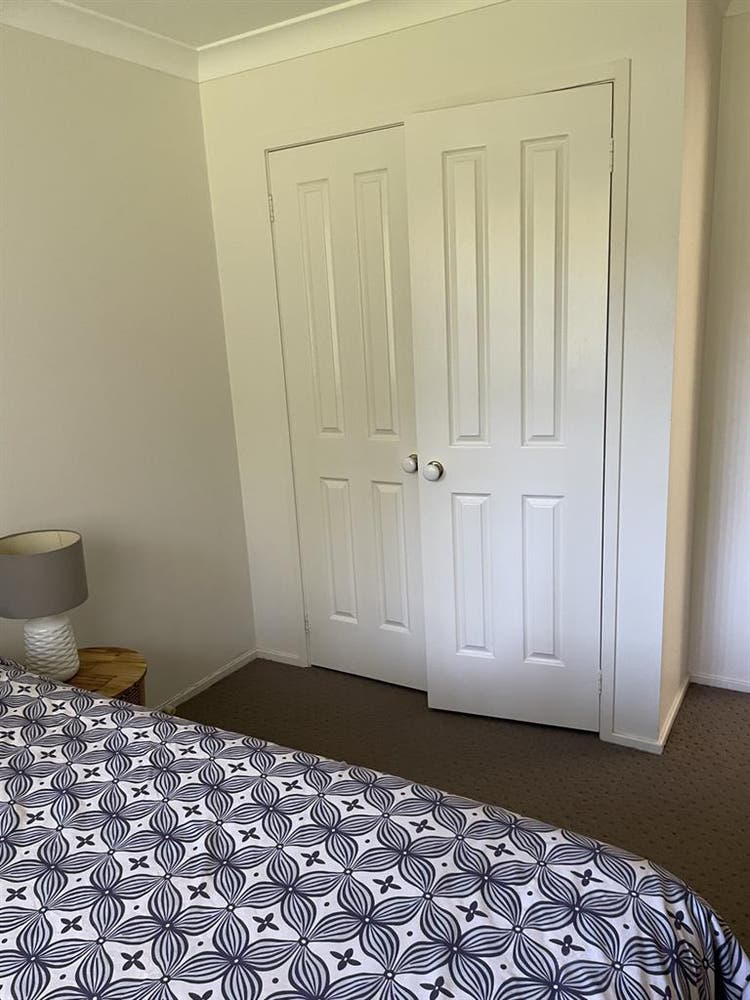 Medium size bedroom in 3 BR duplex