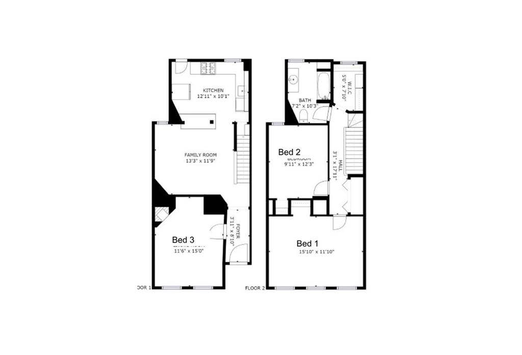 1 BR in Washington