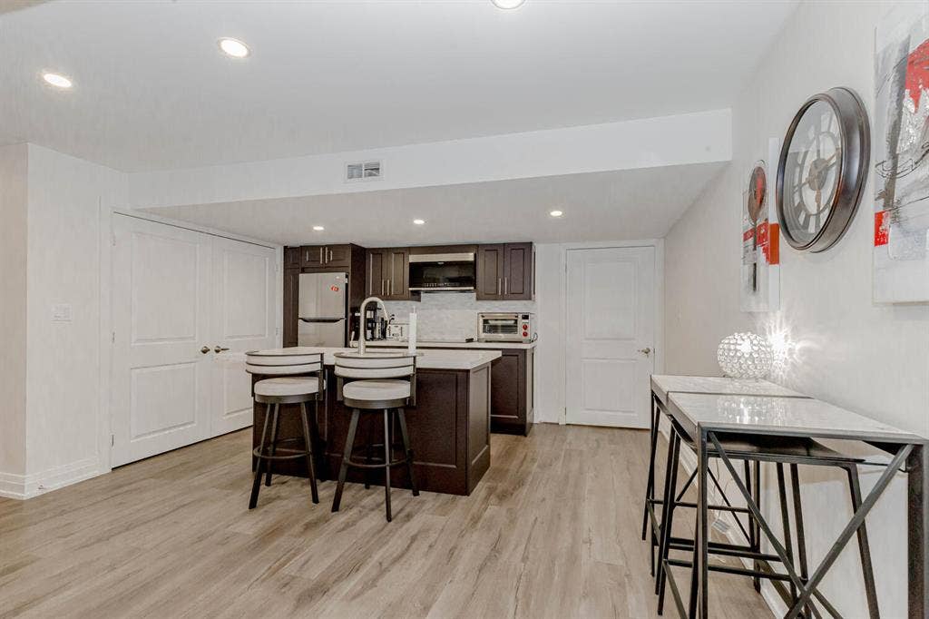 Luxury walkout basement in Oakville